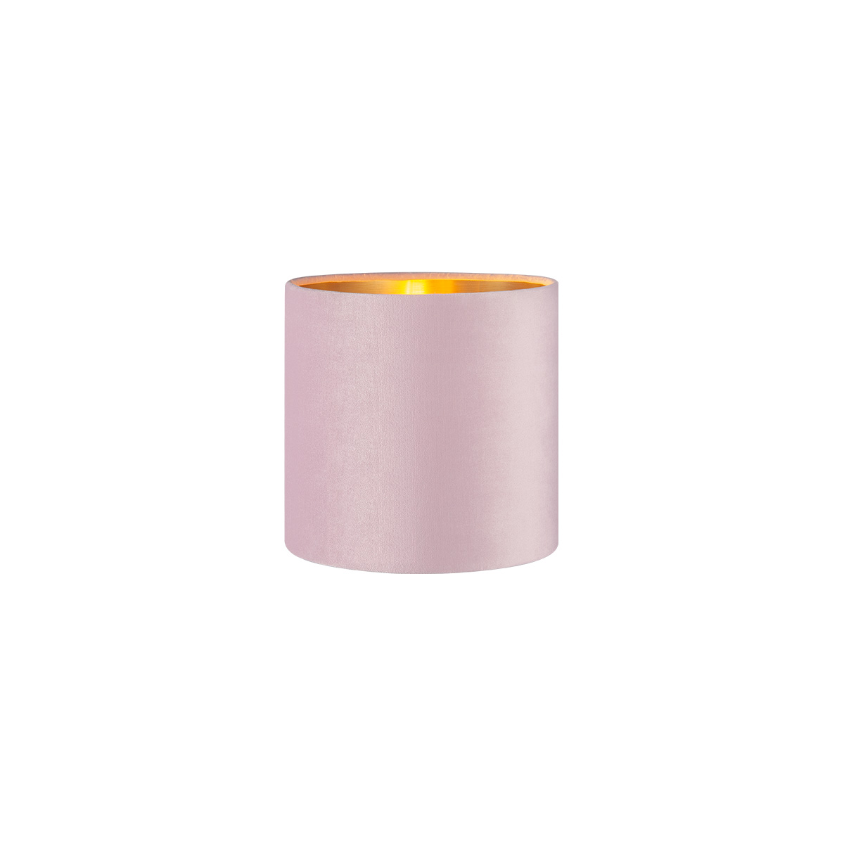 Tangla lighting - TLS7564-15PK - Lampshade - velvet - pink - diameter 16cm - E27
