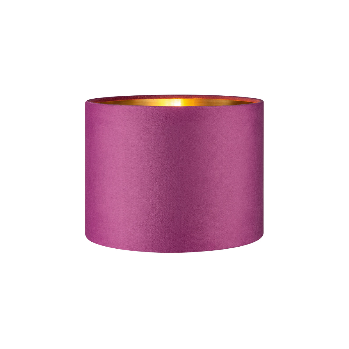 Tangla lighting - TLS7564-25PP - Lampshade - velvet - purple - diameter 25cm - E27