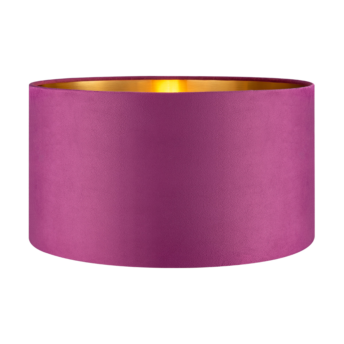 Tangla lighting - TLS7564-40PP - Lampshade - velvet - purple - diameter 40cm - E27