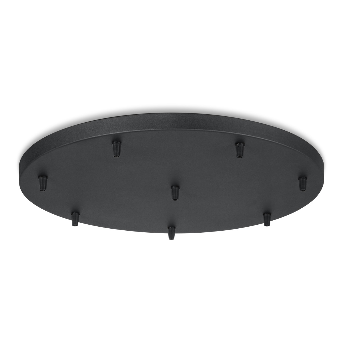 Tangla lighting - TLC7623-08SB - Metal 8 Lights round - extra large canopy - sand black