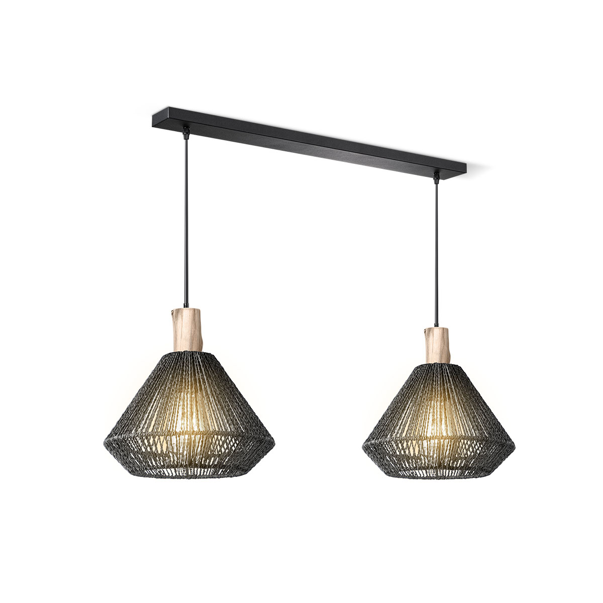 Pendant lamp Yulix TLP7197 02BK