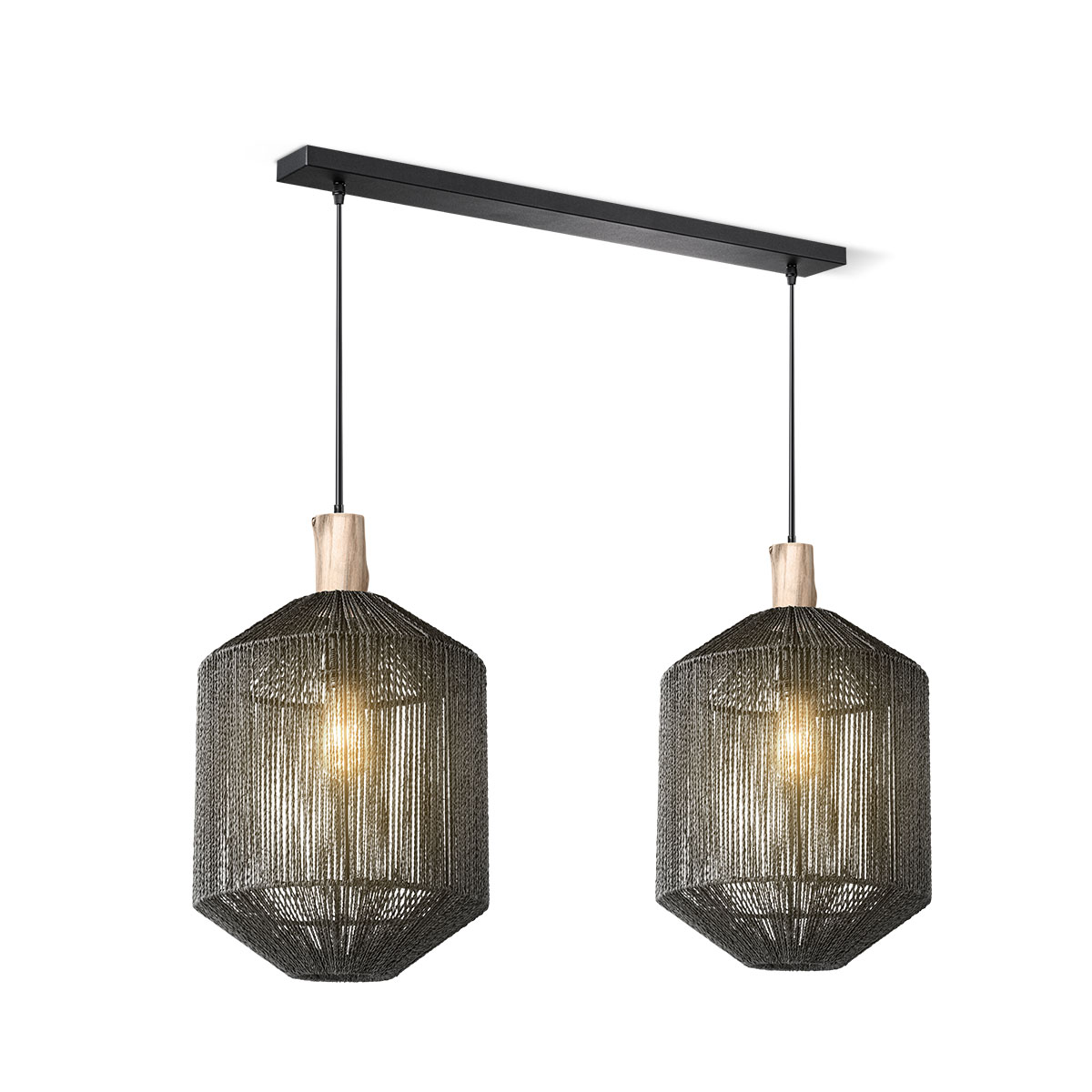 Pendant lamp Yulix TLP7197 04BK