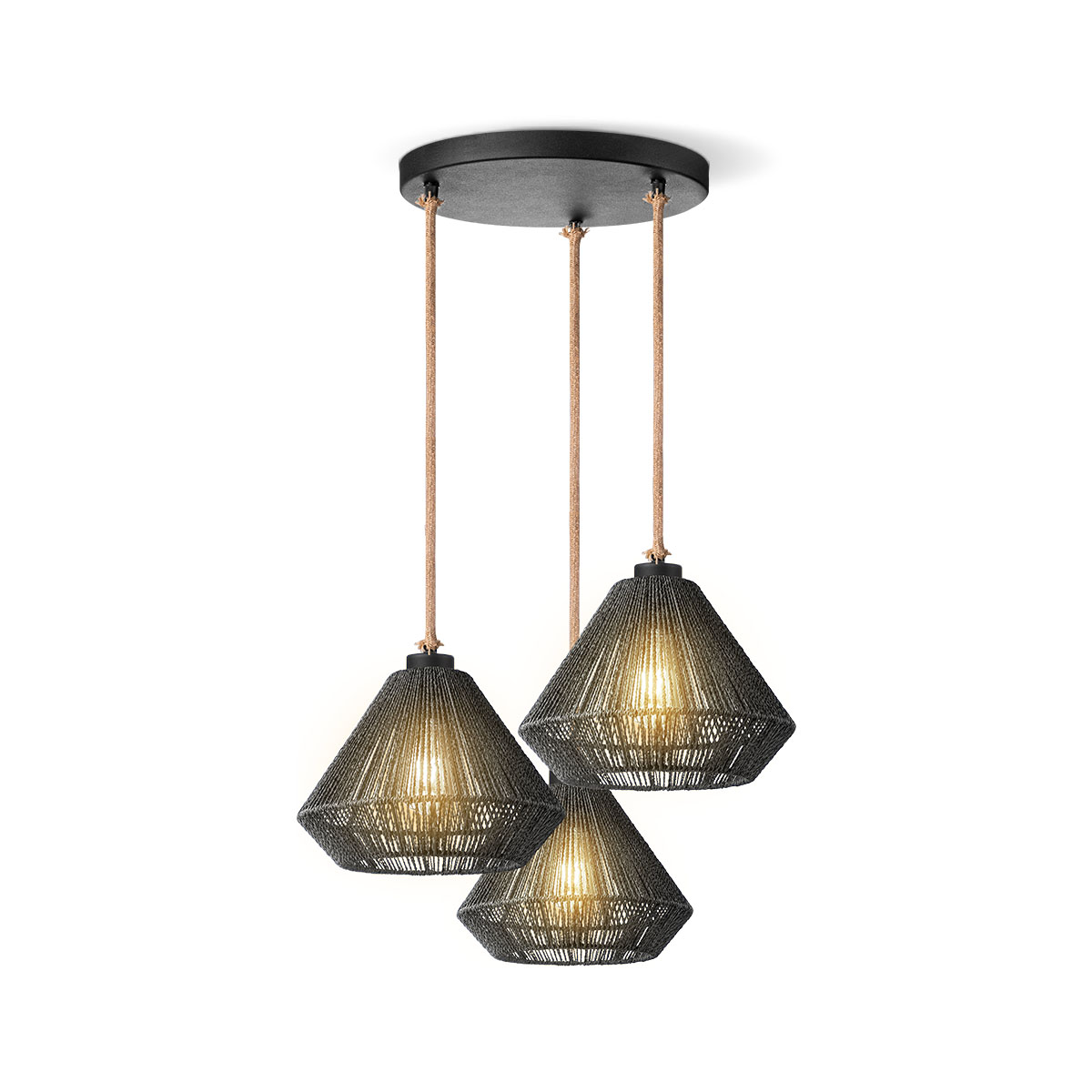 Pendant lamp Yulix TLP7195 03BK