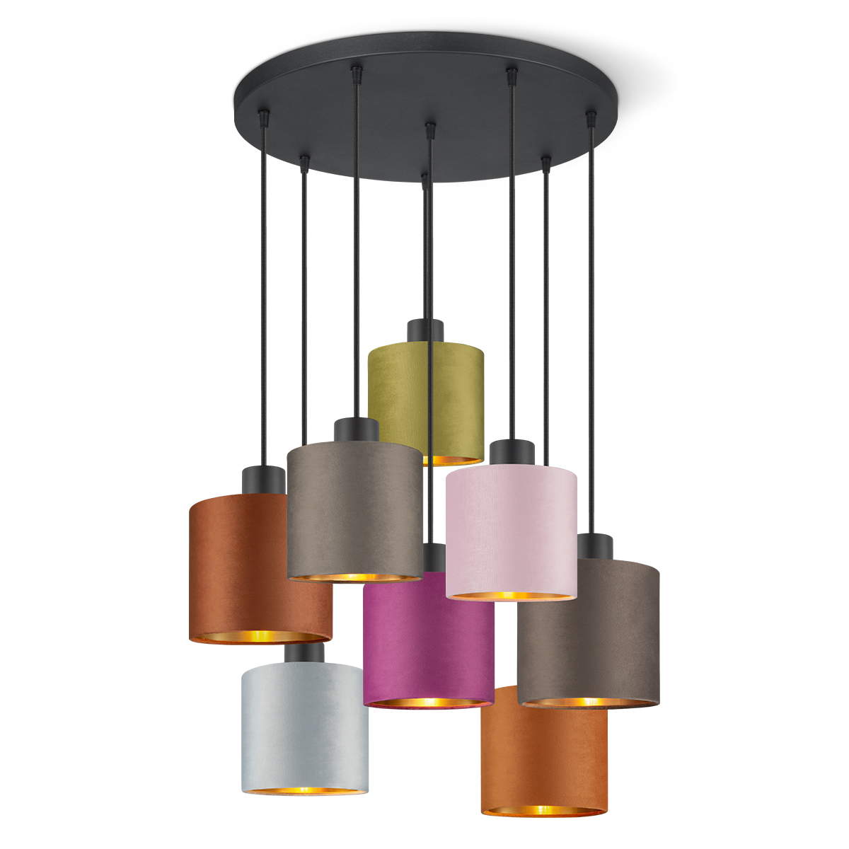 Pendant lamp Sylorix TLP7509 08SBV
