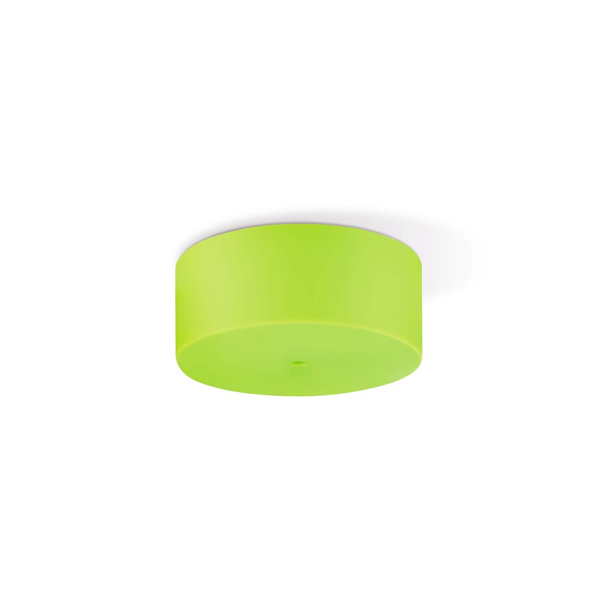 Tangla lighting - TLCP022-01FG - Silicon 1 Light round canopy cylinder - fruit green