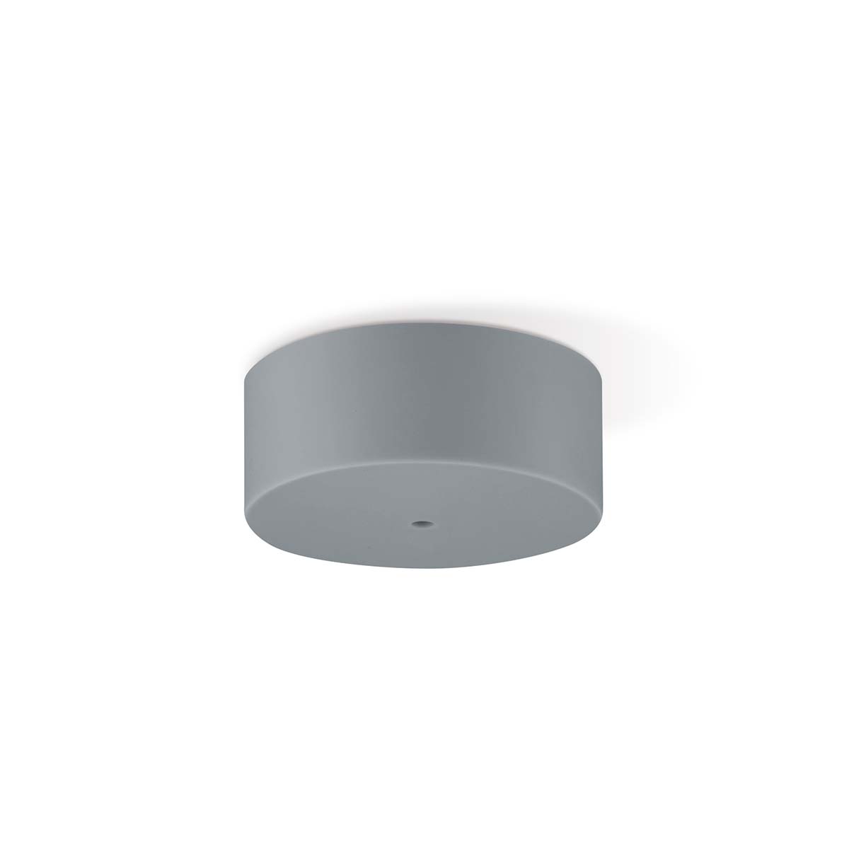Tangla lighting - TLCP022-01GY - Silicon 1 Light round canopy cylinder - grey