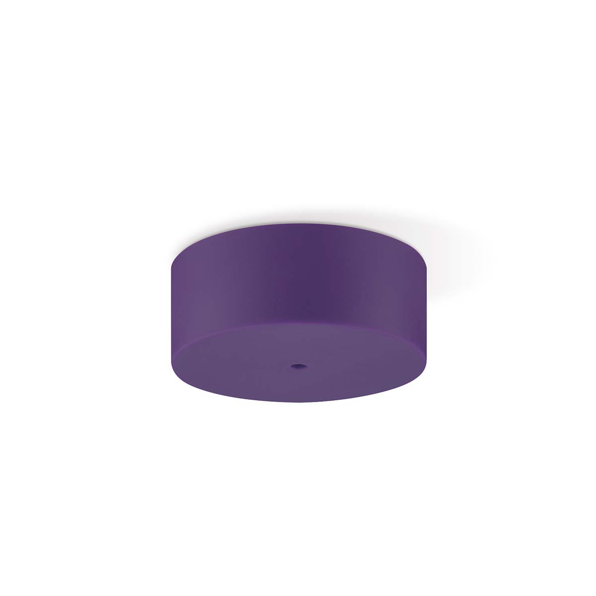 Tangla lighting - TLCP022-01PP - Silicon 1 Light round canopy cylinder - purple