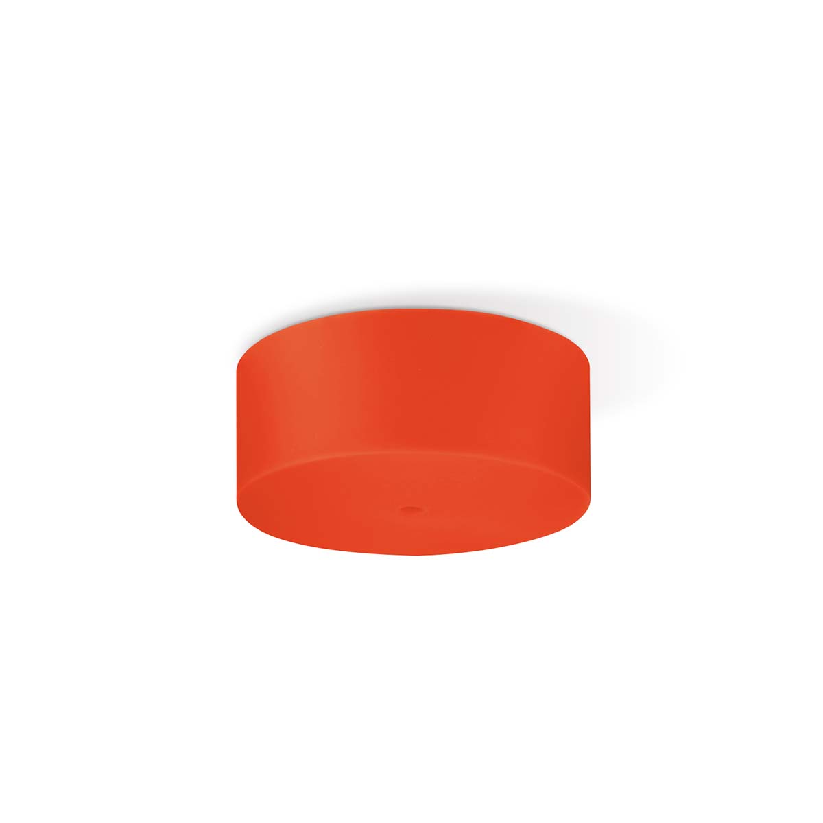 Tangla lighting - TLCP022-01RD - Silicon 1 Light round canopy cylinder - red