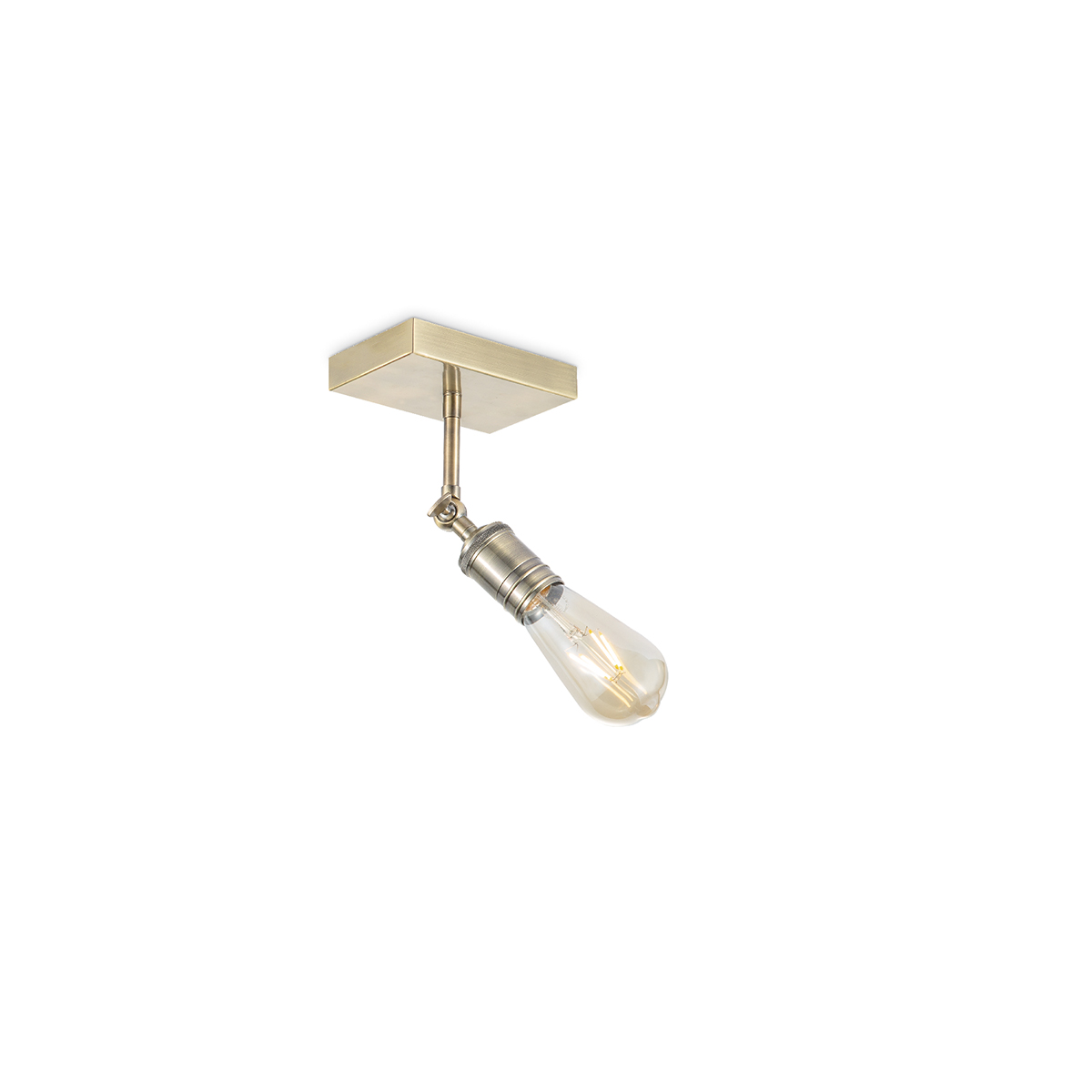 Tangla lighting - TLS6016-01BS - Spotlight 1 Light - metal - brass - Spot - E27