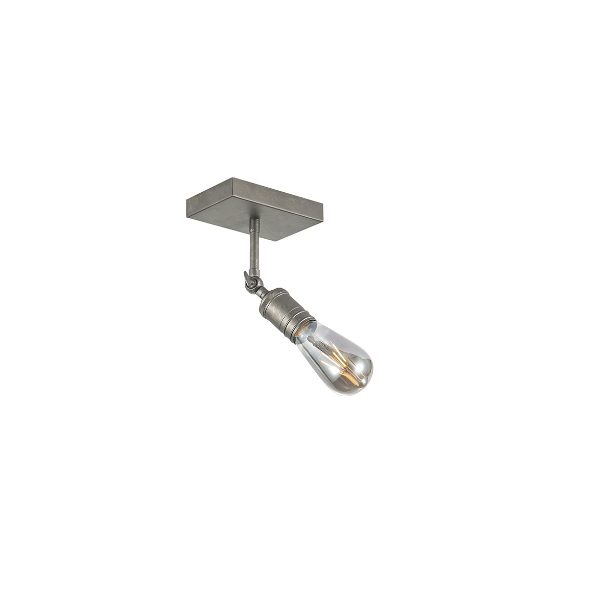 Tangla lighting - TLS6016-01GM - Spotlight 1 Light - metal - burned metal - Spot - E27