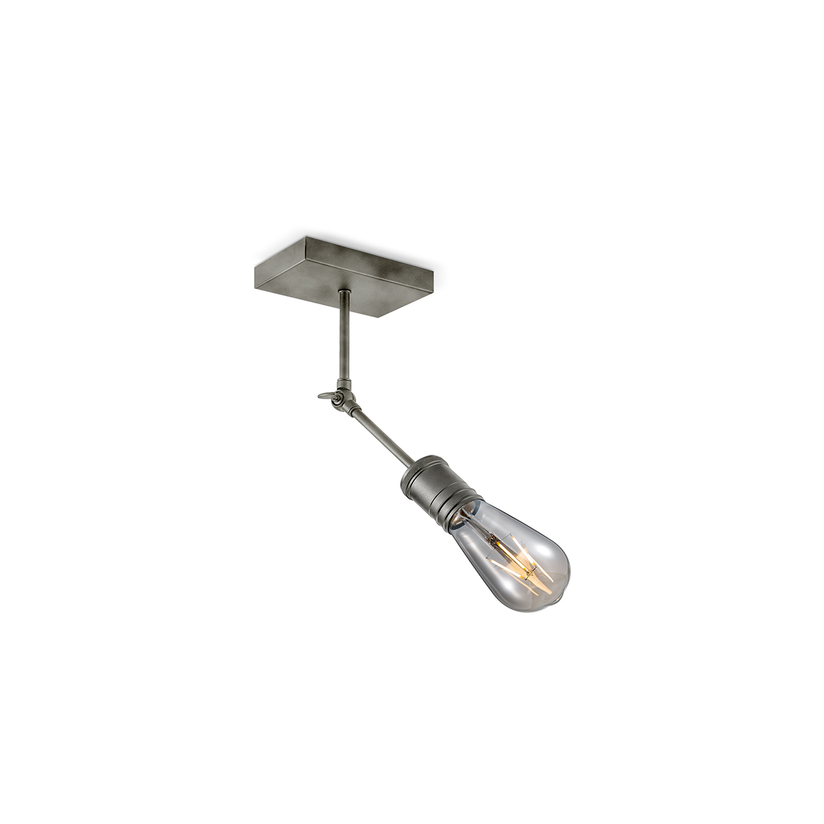 Tangla lighting - TLS7000-01GM - Spotlight 1 Light - metal - burned metal - extend Spot - E27