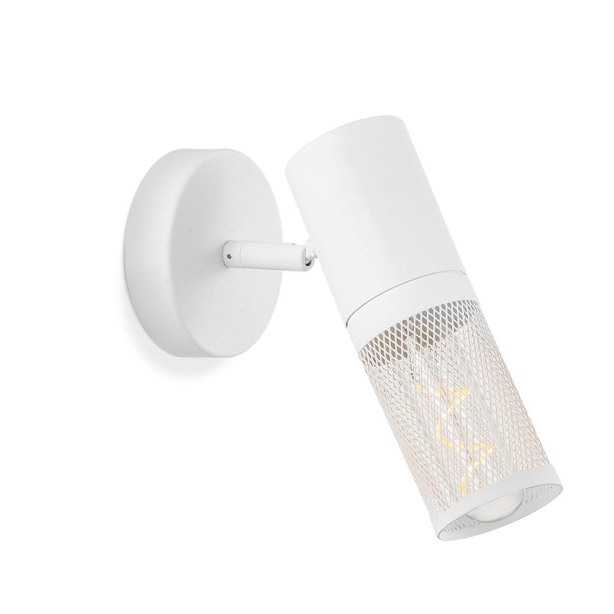 Tangla lighting - TLS6012-01SW - Spotlight 1 Light - metal - sand white - mesh - E27