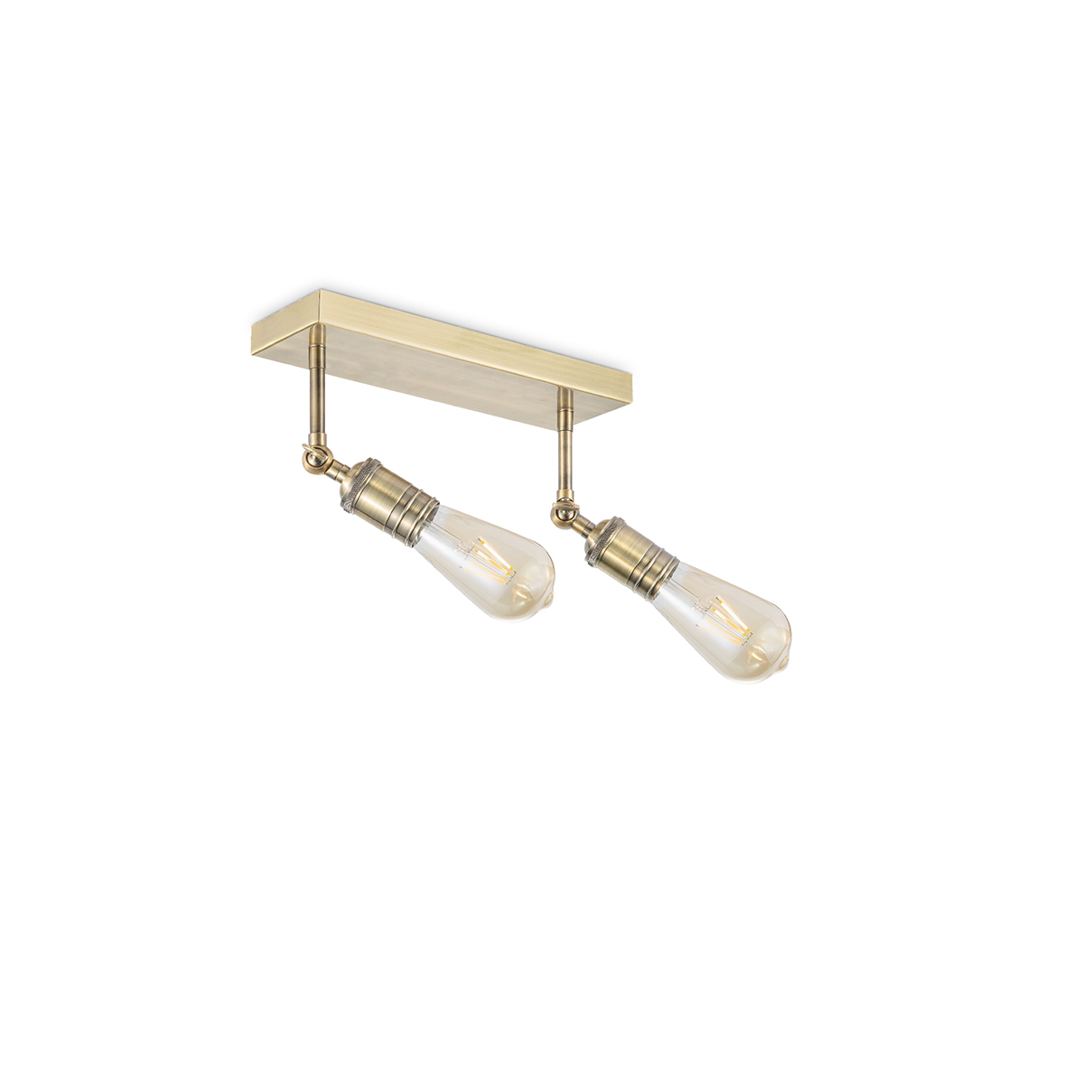 Tangla lighting - TLS6016-02BS - Spotlight 2 Lights - metal - brass - Spot - E27