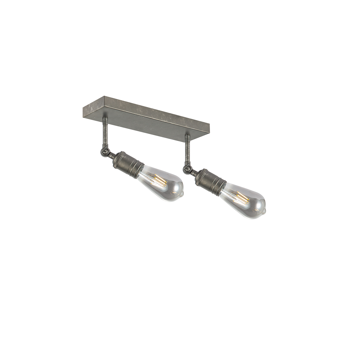 Tangla lighting - TLS6016-02GM - Spotlight 2 Lights - metal - burned metal - Spot - E27