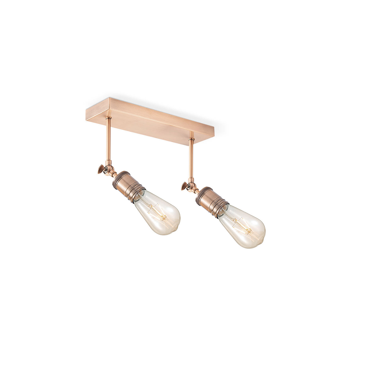 Tangla lighting - TLS6016-02CP - Spotlight 2 Lights - metal - copper - Spot - E27