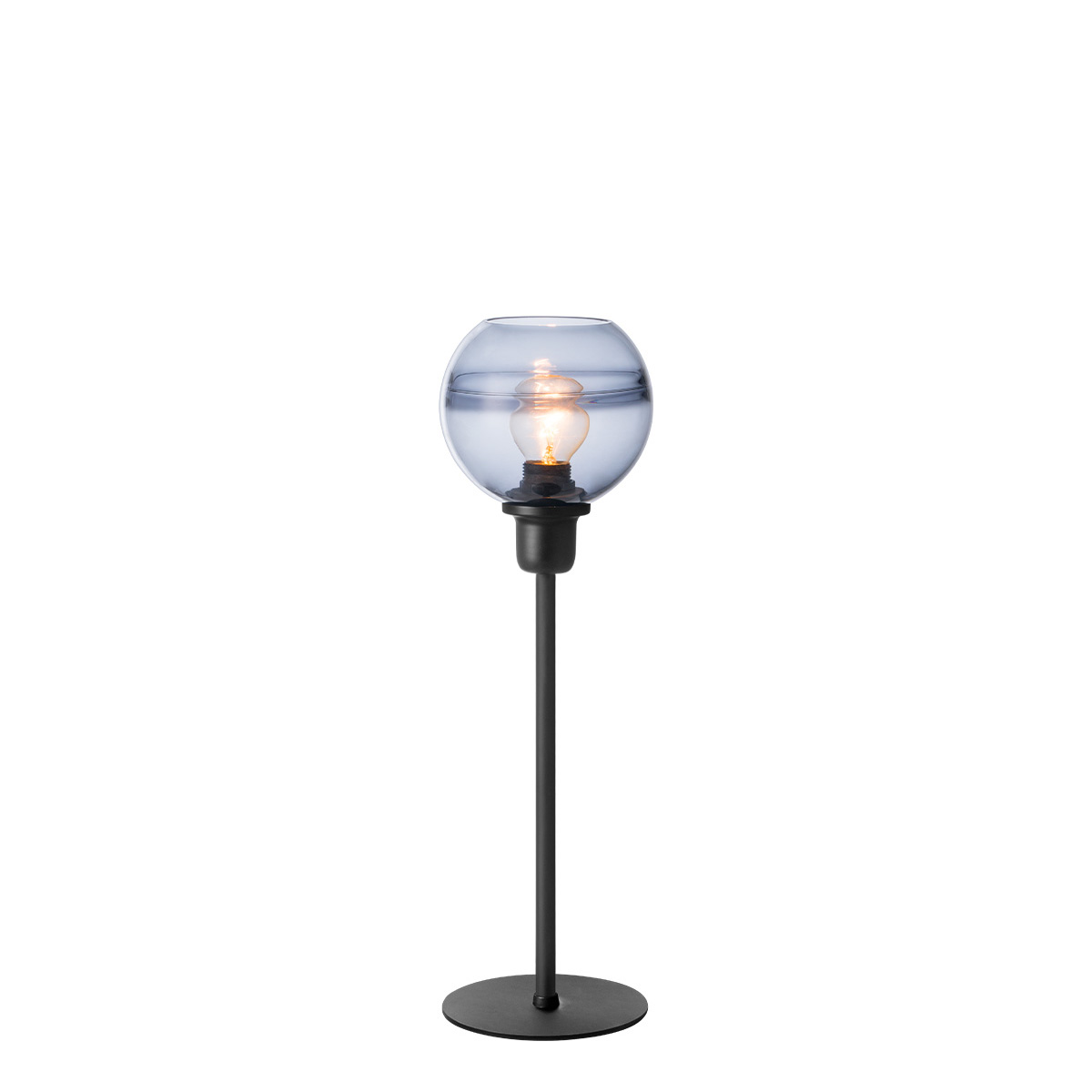 Tangla lighting - TLW7383-01SB - Table lamp 1 Light - glass - sand black + smoke - sky - E27