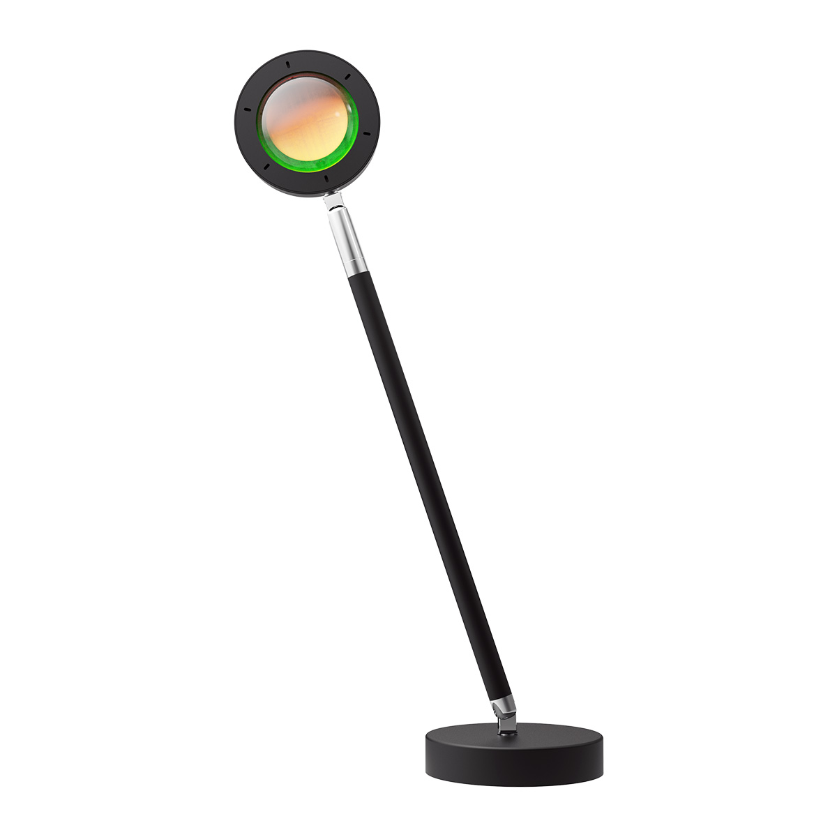 Tangla lighting - TLT7202-35 - Table lamp 1 Light - metal + glass - sand black - swing aura