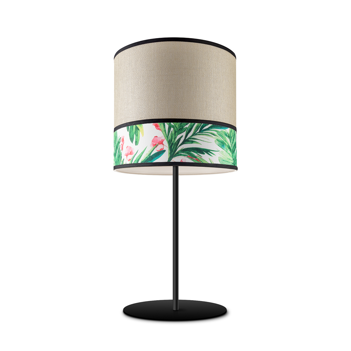 Tangla lighting - TLT7041-25B - Table lamp 1 Light - metal + paper + TC fabric - spring - grass - E27
