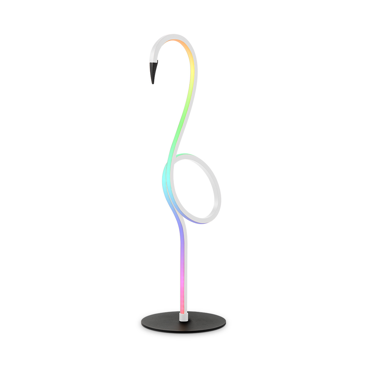 Tangla lighting - TLT7611-01WT - LED Table lamp RGB  - metal - sand white - gorgeous