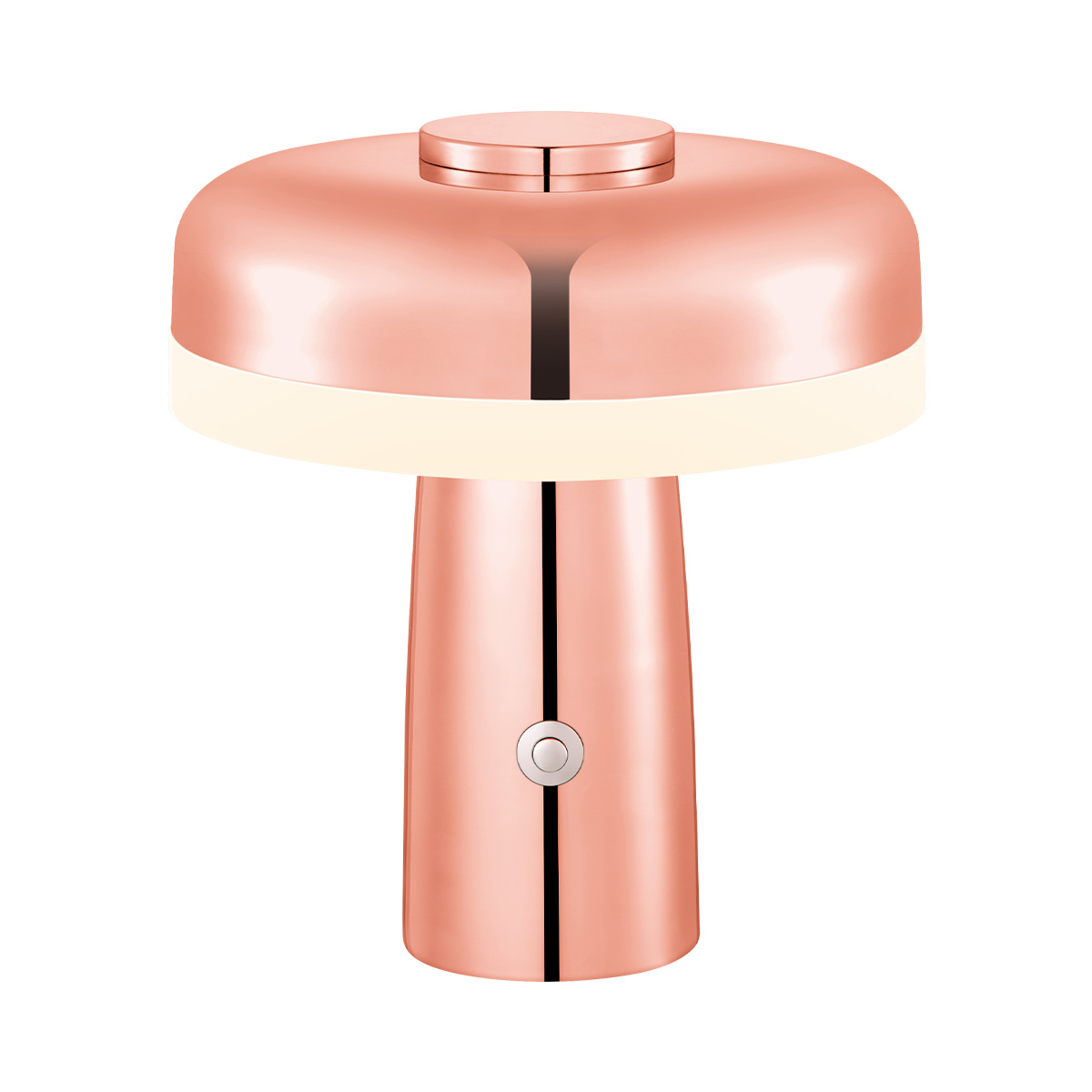 Tangla lighting - TLT7499-01CP - LED Table lamp - rechargeable metal and glass - copper - rechargeable
