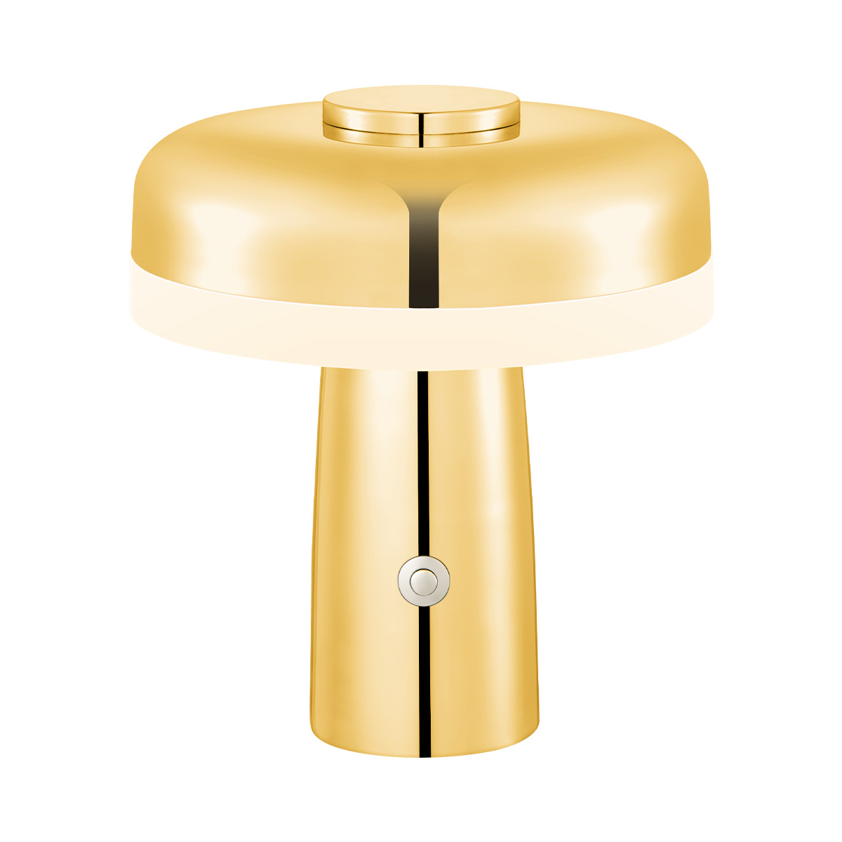 Tangla lighting - TLT7499-01GD - LED Table lamp - rechargeable metal and glass - gold - rechargeable