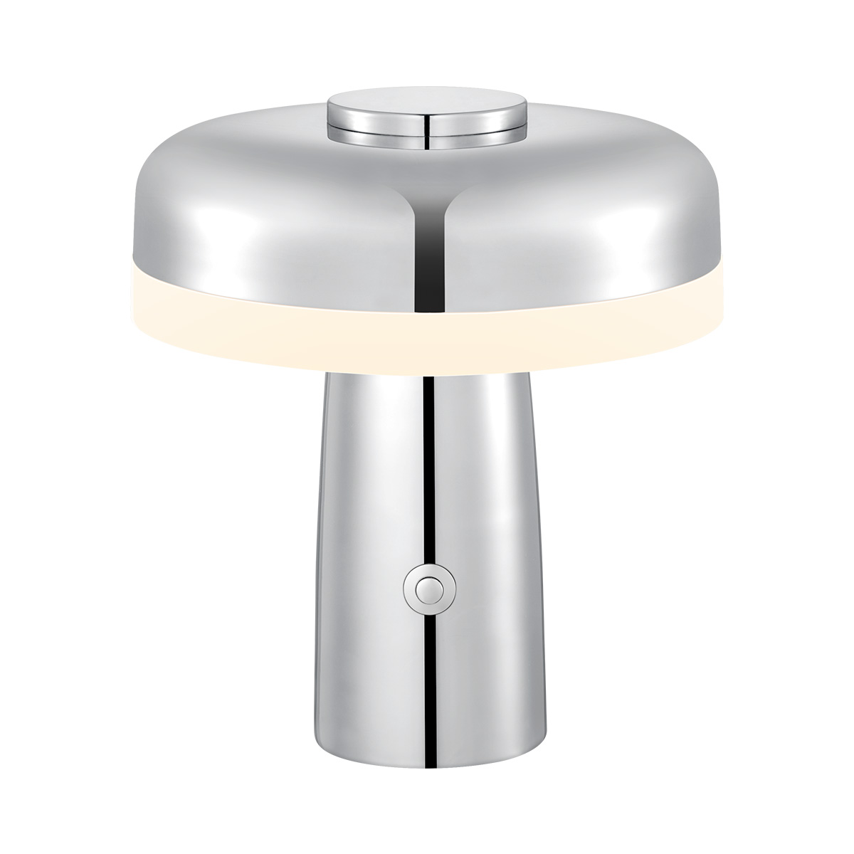 Tangla lighting - TLT7499-01MS - LED Table lamp - rechargeable metal and glass - mat satin - rechargeable