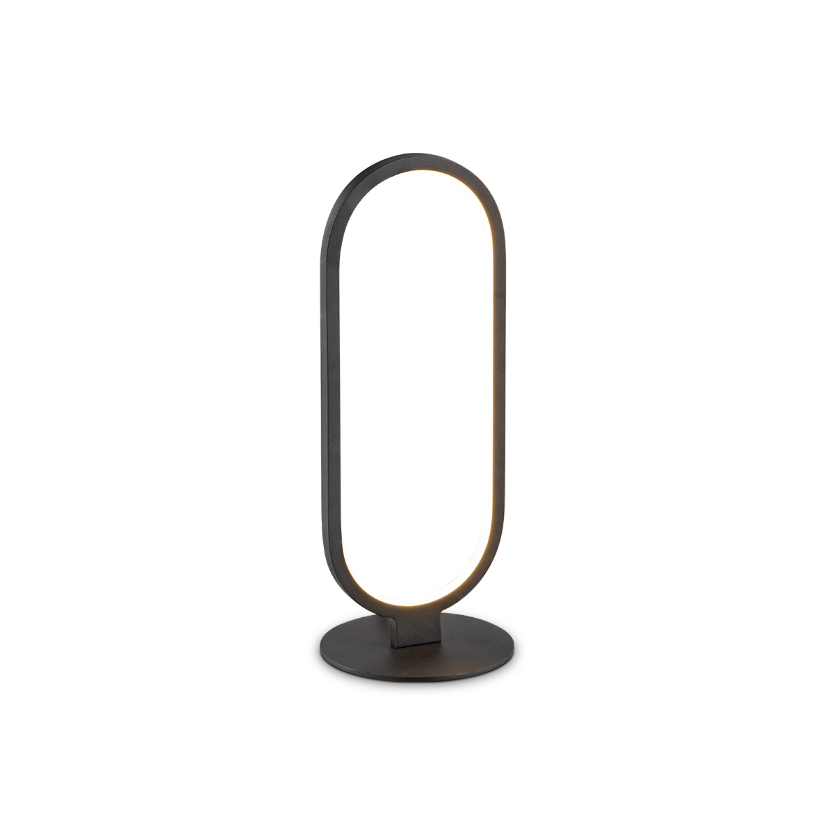 Tangla lighting - TLT7633-01BK - LED Table lamp - metal + plastic - black - eclipse