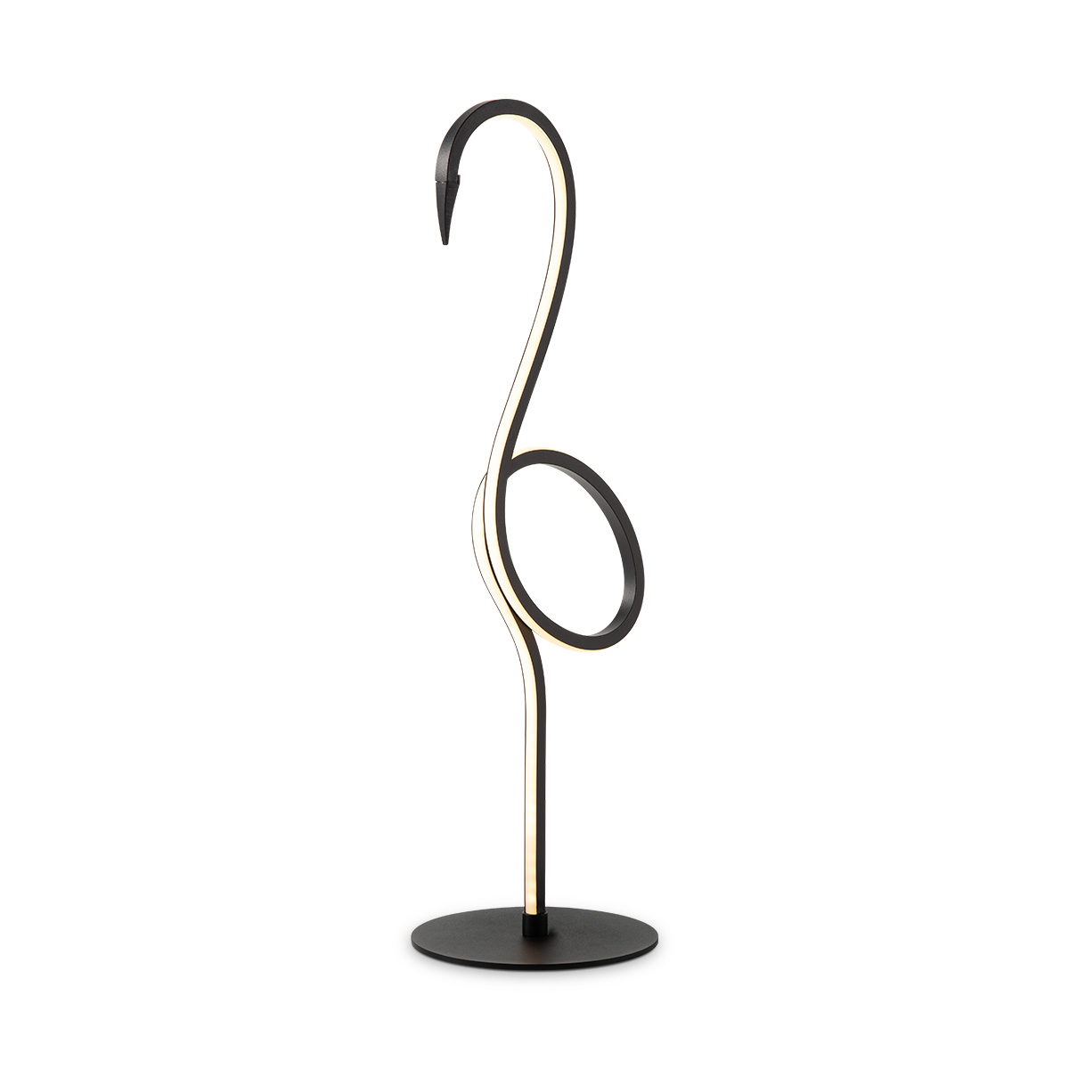 Tangla lighting - TLT7611-01ABK - LED Table lamp - metal - sand black
