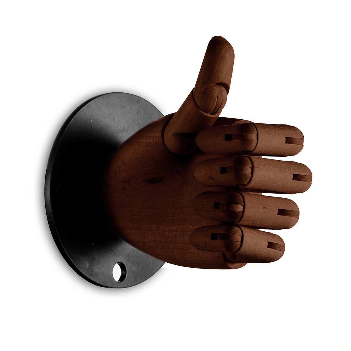 Tangla lighting - TLWL003BN - Wall fixture FSC wood hand large - left - mat brown