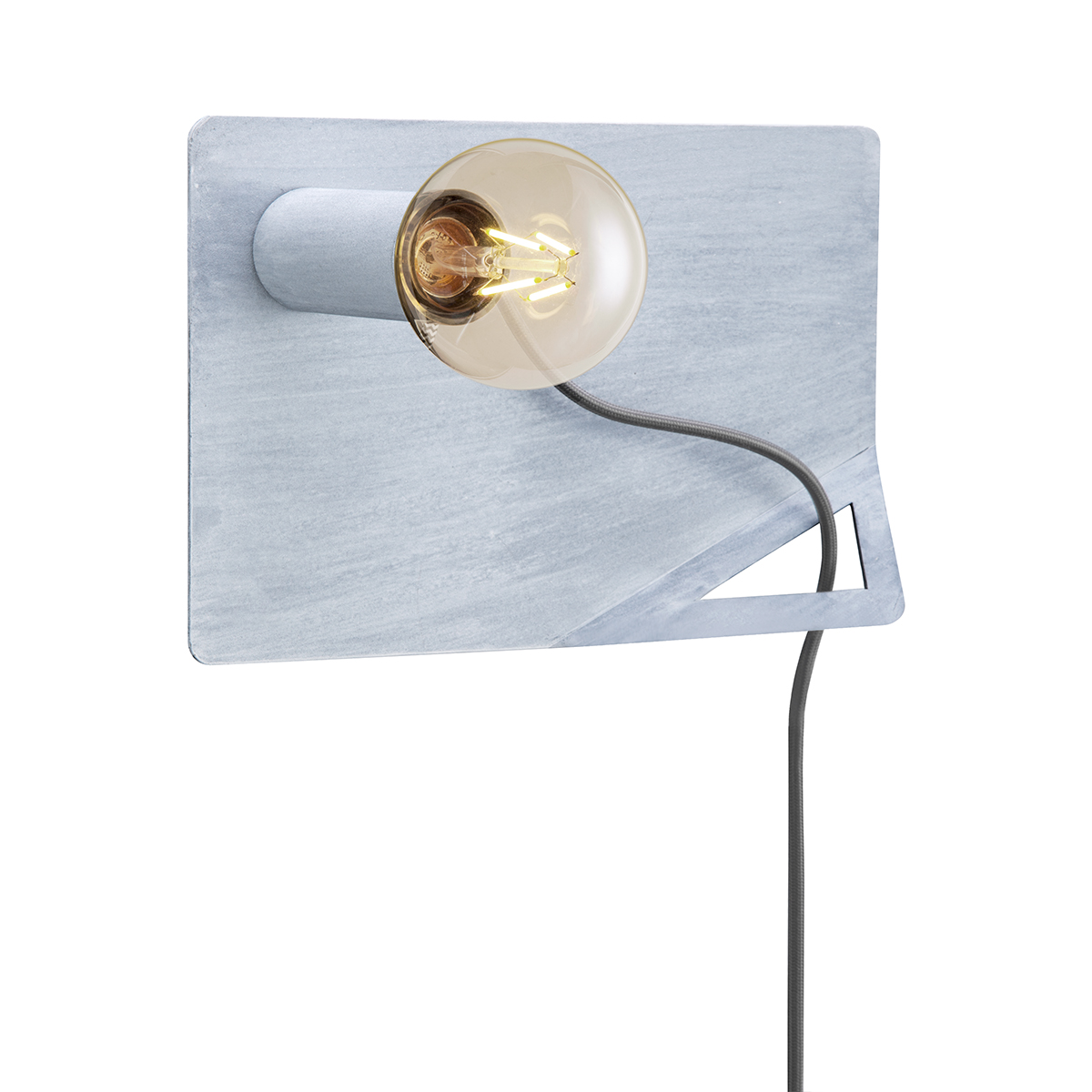 Tangla lighting - TLW7077-01CR - LED Wall lamp 1 Light - metal - concrete  - swivel film - E27