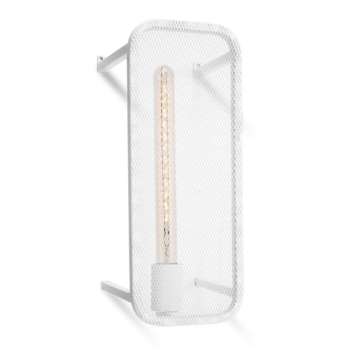 Tangla lighting - TLW3001-01SW - LED Wall lamp 1 Light - metal - sand white - rectangle - yarn - E27