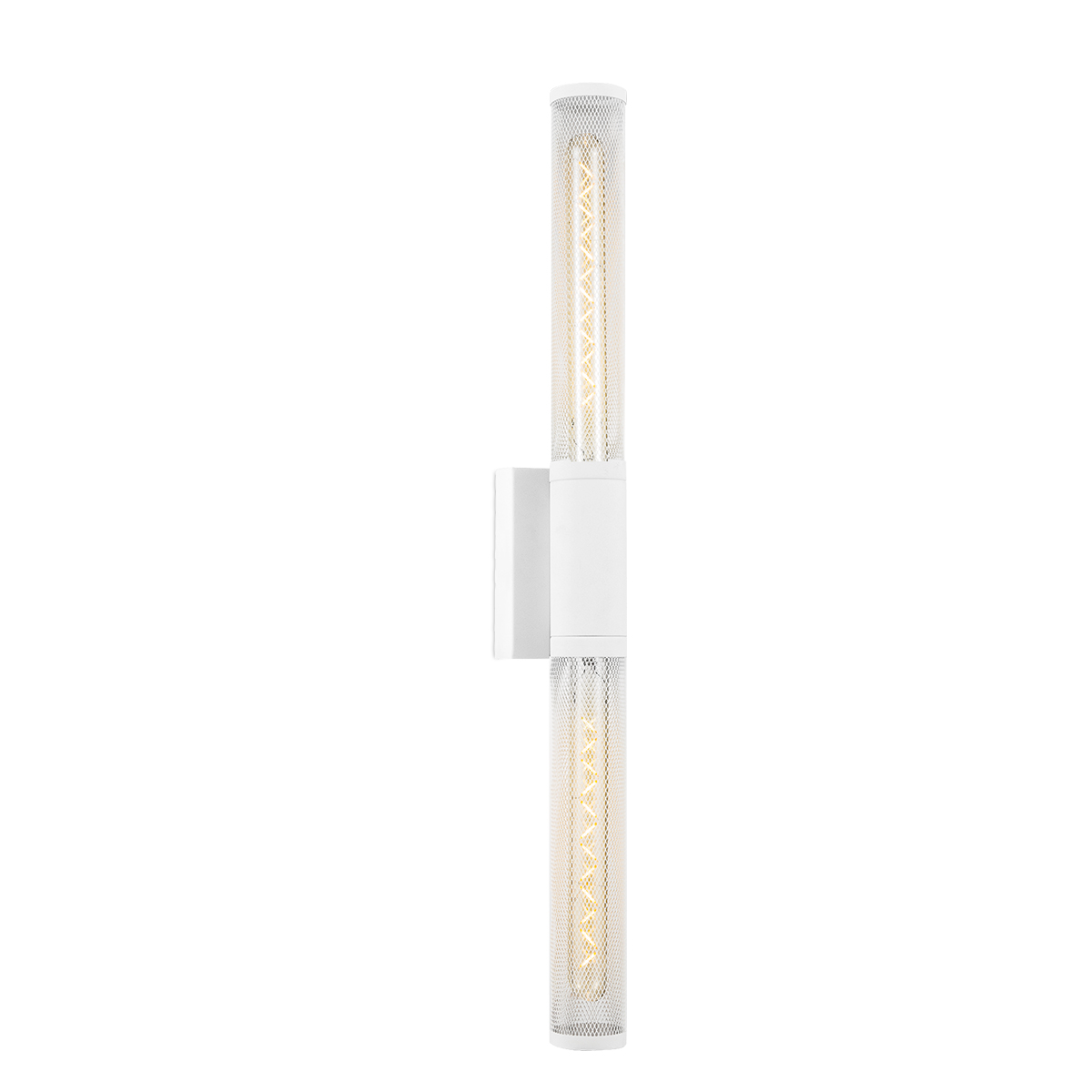 Tangla lighting - TLW3008-02SW - LED Wall lamp 2 Lights - metal - sand white - double cylinder mesh - E27