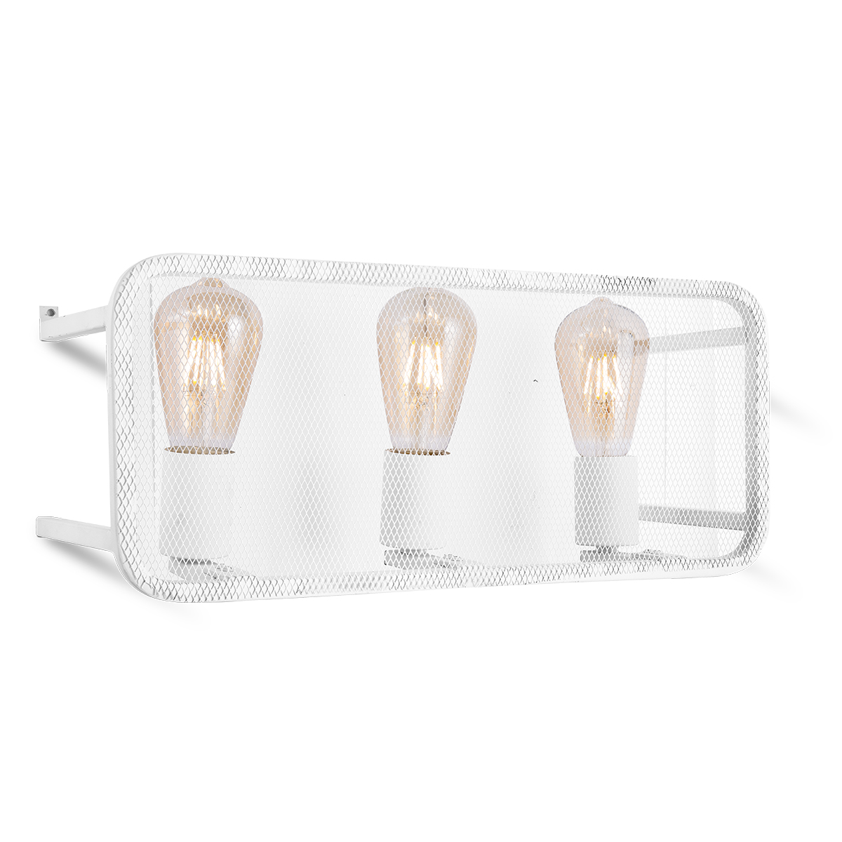 Tangla lighting - TLW3004-03SW - LED Wall lamp 3 Lights - metal - sand white - yarn - E27