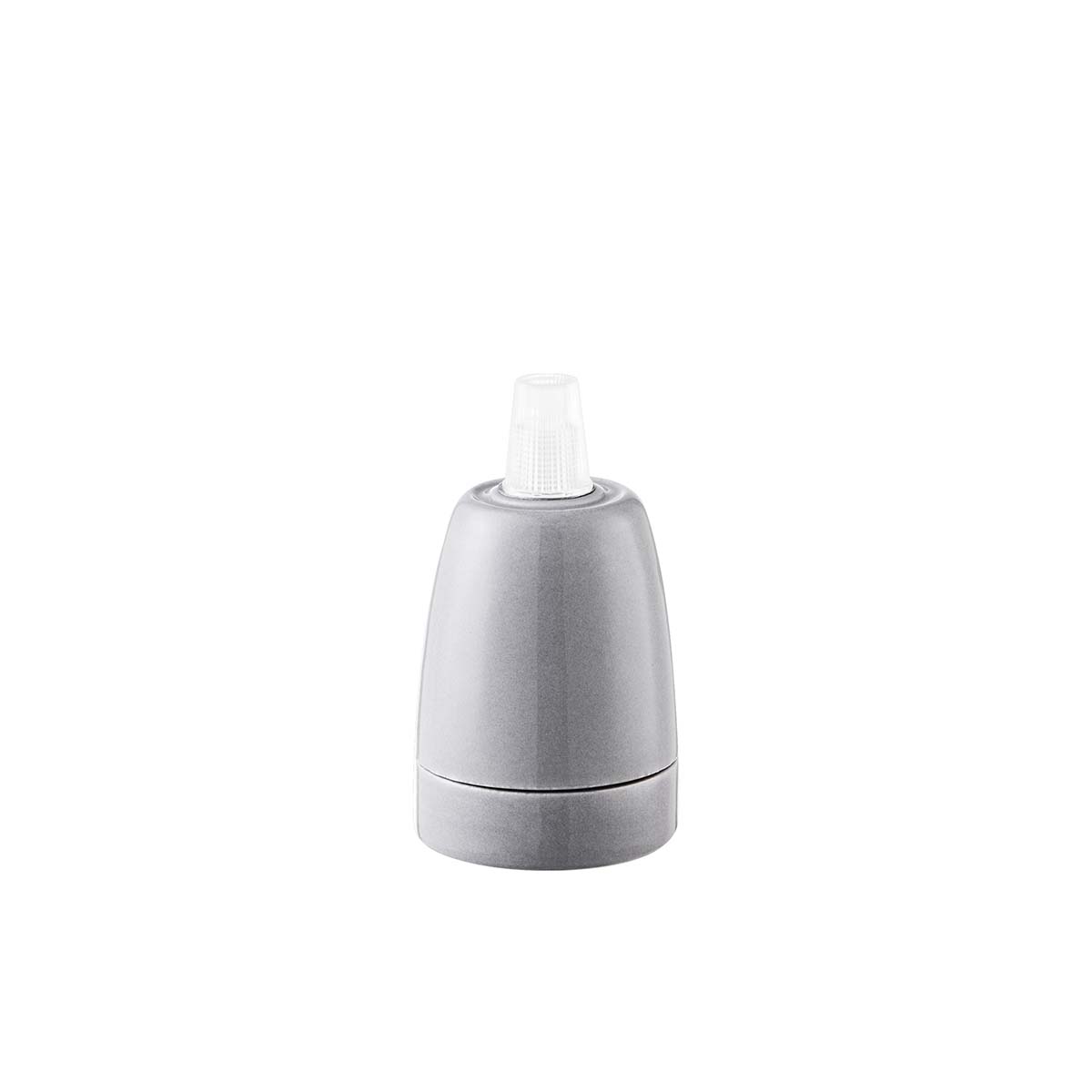 Tangla lighting - TLLH025GY - lamp holder porcelain - E27 - pot - grey