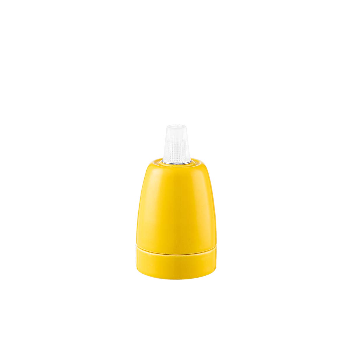 Tangla lighting - TLLH025YE - lamp holder porcelain - E27 - pot - yellow