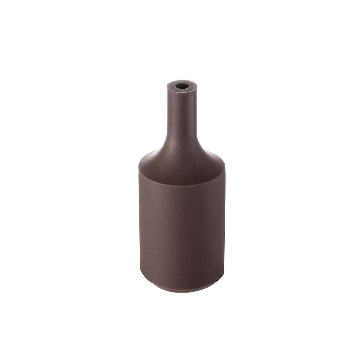 Tangla lighting - TLLH024BN - lamp holder silicon - E27 - bottle - brown