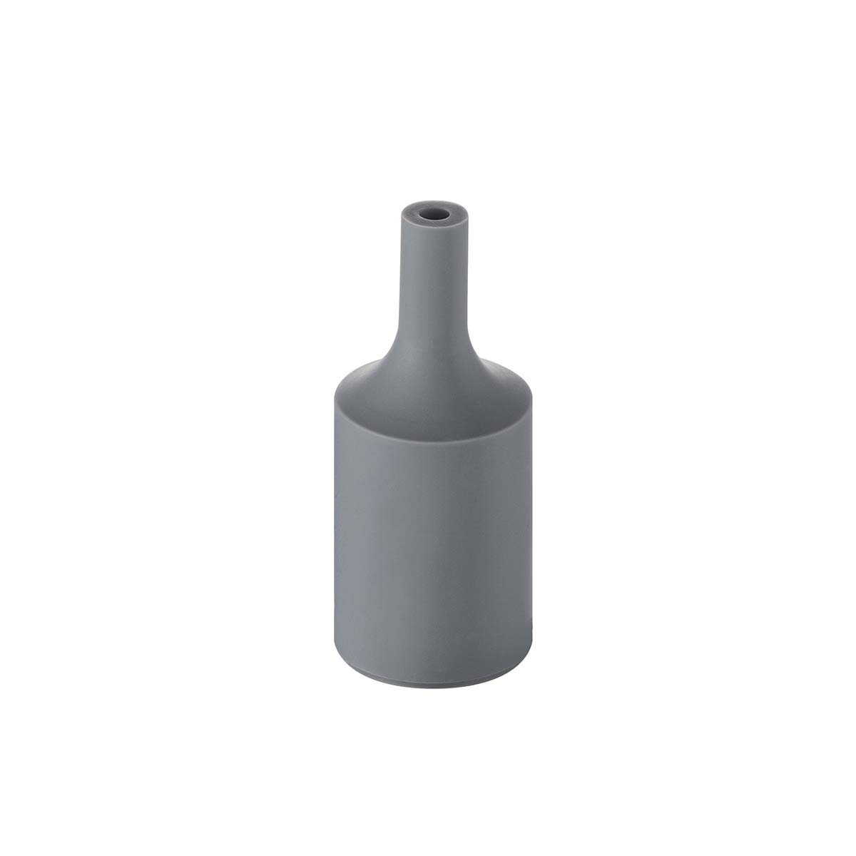 Tangla lighting - TLLH024GY - lamp holder silicon - E27 - bottle - grey
