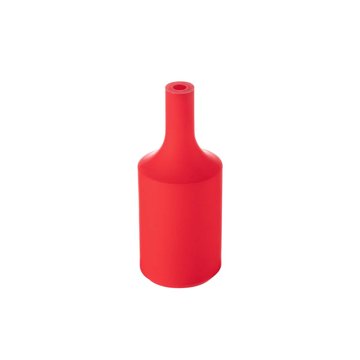 Tangla lighting - TLLH024RD - lamp holder silicon - E27 - bottle - red