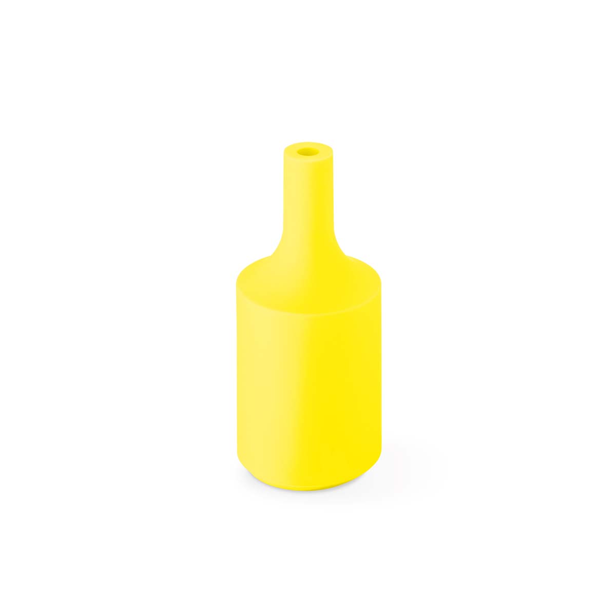 Tangla lighting - TLLH024YE - lamp holder silicon - E27 - bottle - yellow