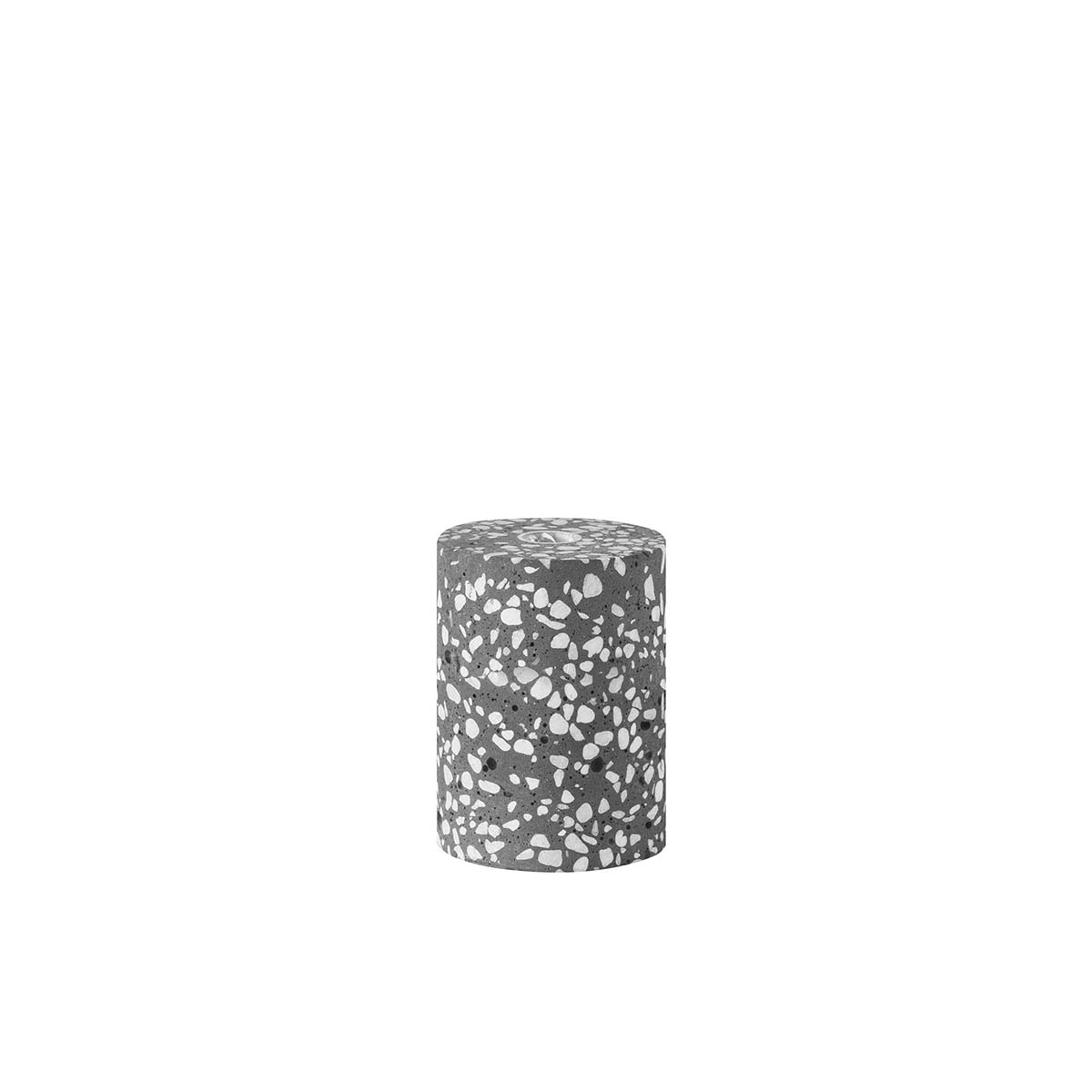 Tangla lighting - TLLH027BK - lamp holder water stone - E27 - cylinder - black