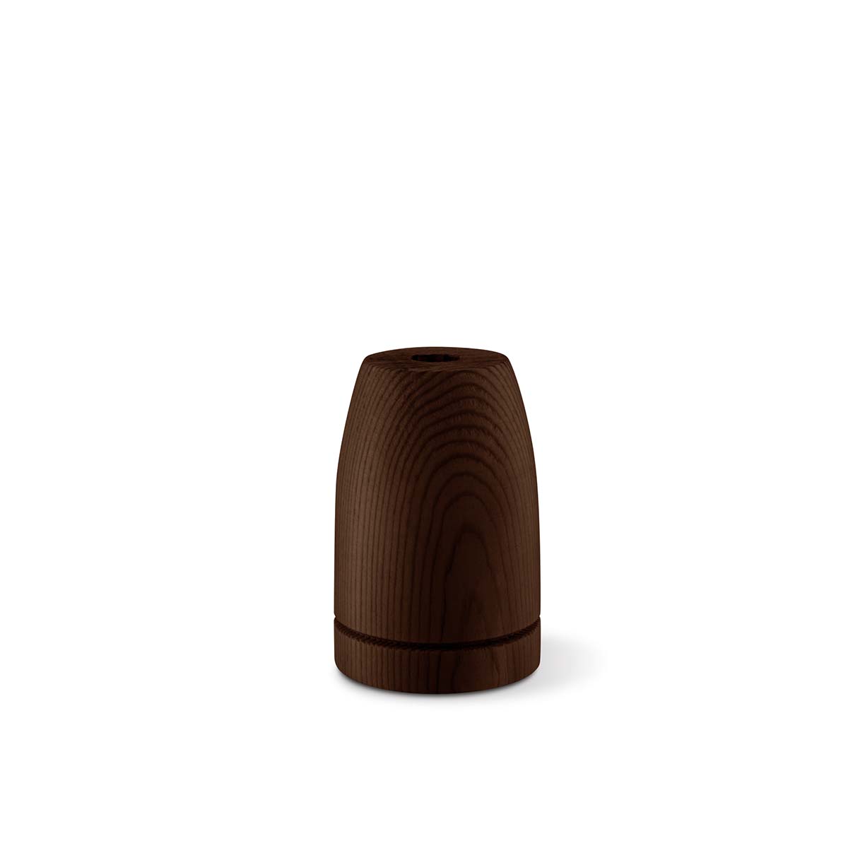 Tangla lighting - TLLH018BN - lamp holder wood - E27 - bullet - brown