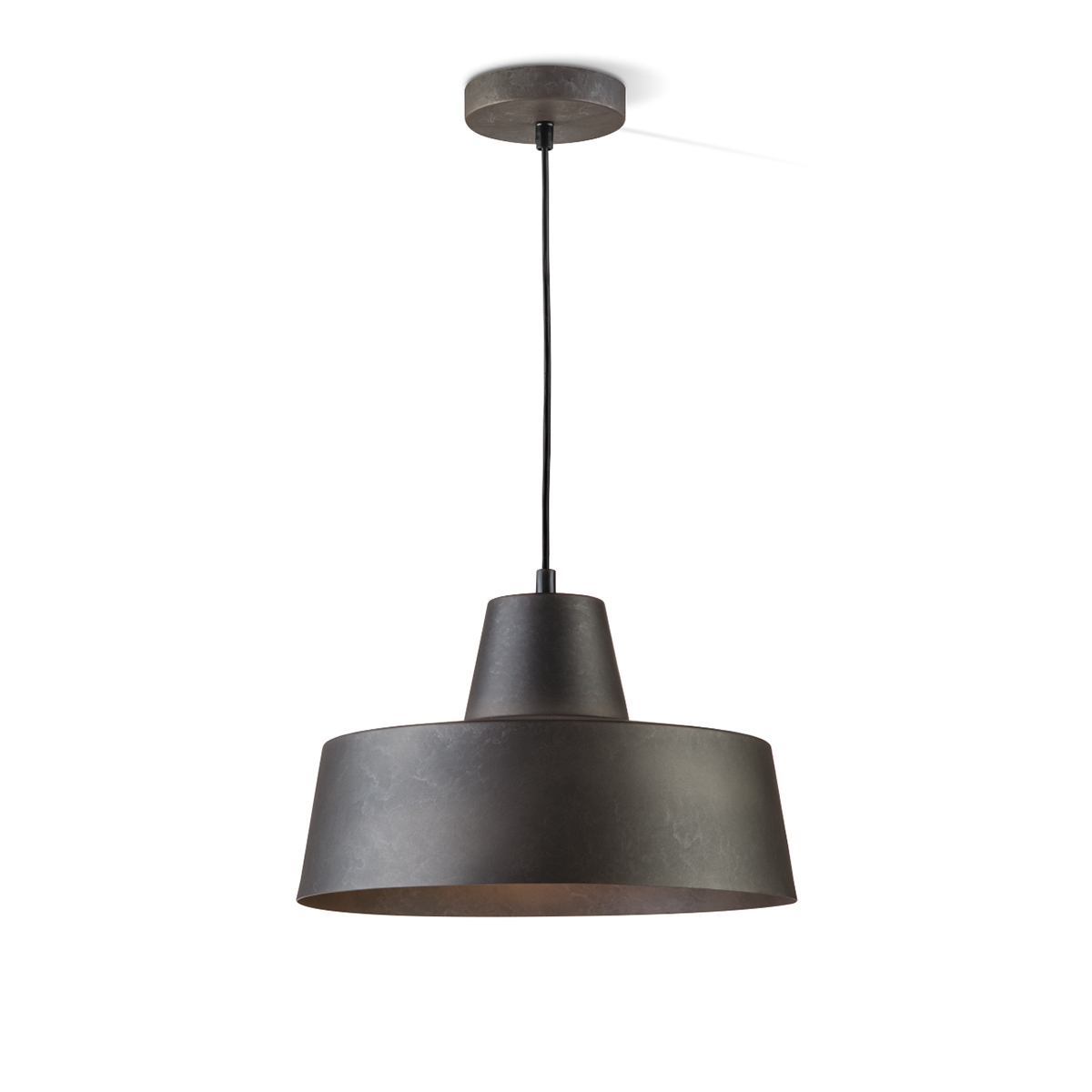 Tangla lighting - TLP4045-01GM - LED pendant lamp 1 Light - metal in burned metal - UFO medium - E27