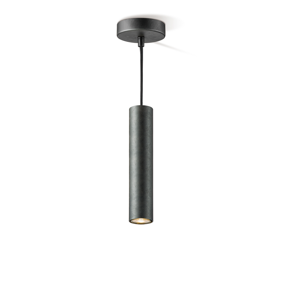 Tangla lighting - TLP4038-01GM - LED pendant lamp 1 Light - metal in burned metal - large - GU10