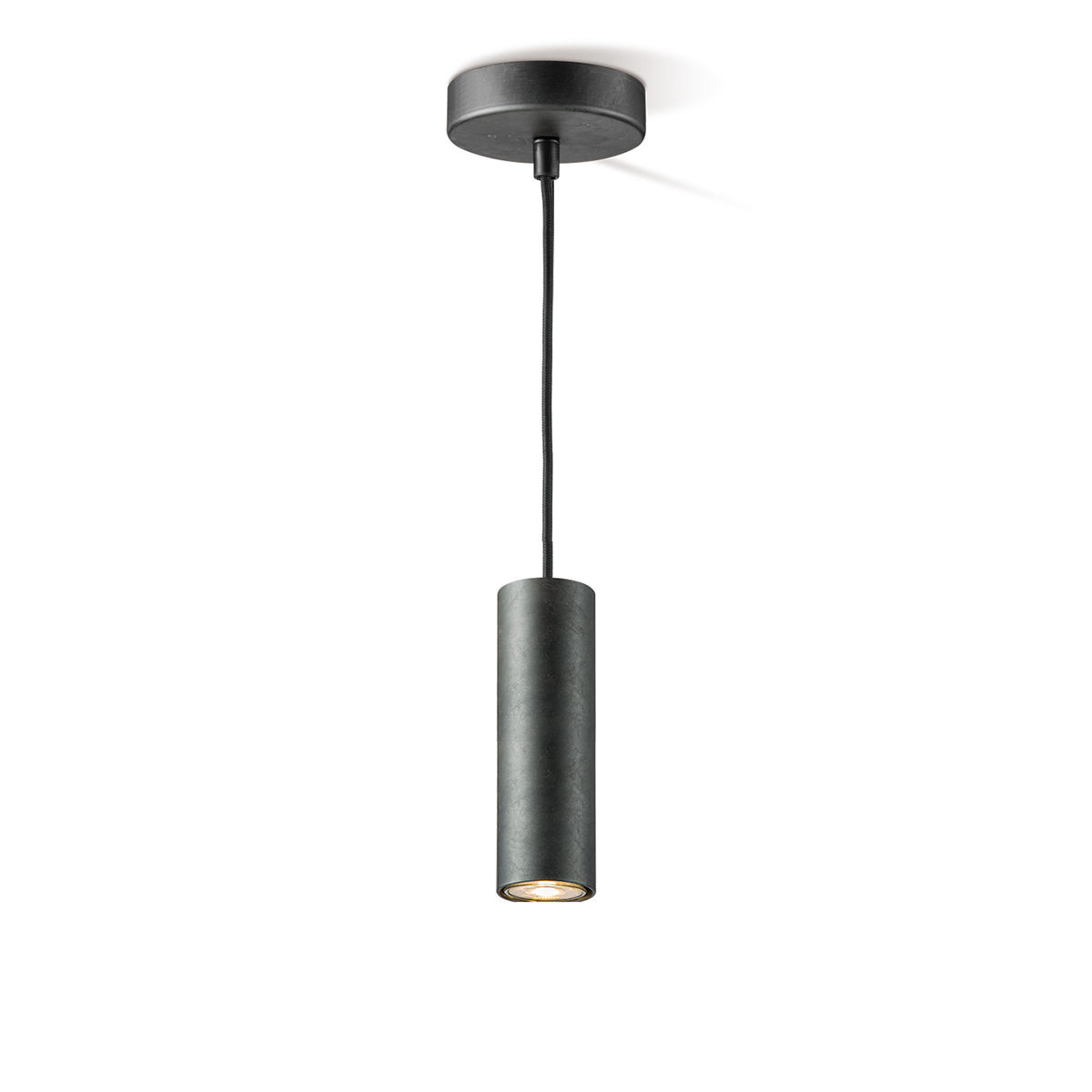 Tangla lighting - TLP4037-01GM - LED pendant lamp 1 Light - metal in burned metal - medium - GU10
