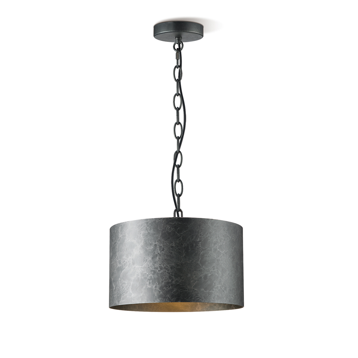 Tangla lighting - TLP4092-01GM - LED pendant lamp 1 Light - metal in burned metal - standard - E27