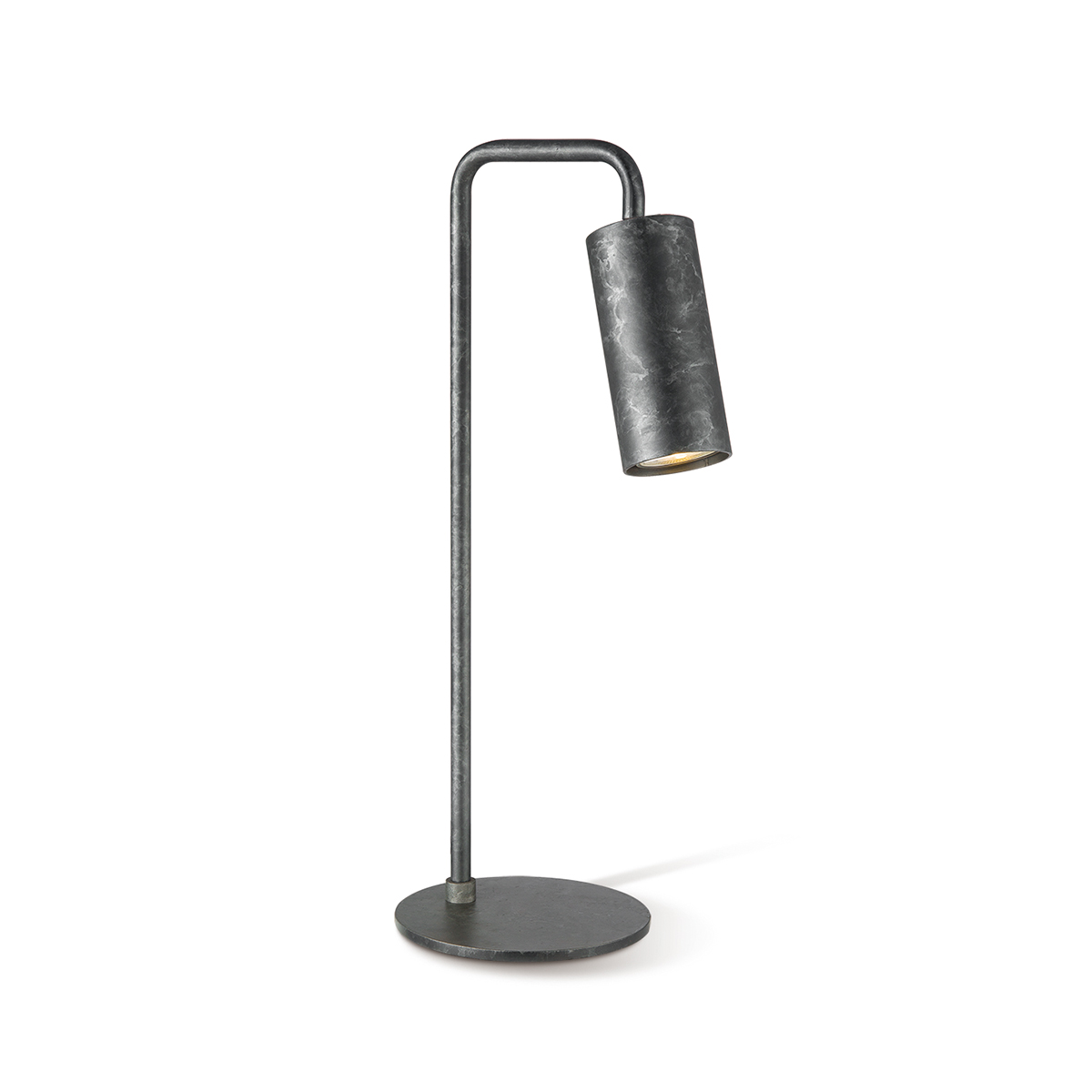 Tangla lighting - TLT1027-01GM - LED table lamp 1 Light - metal in burned metal - GU10