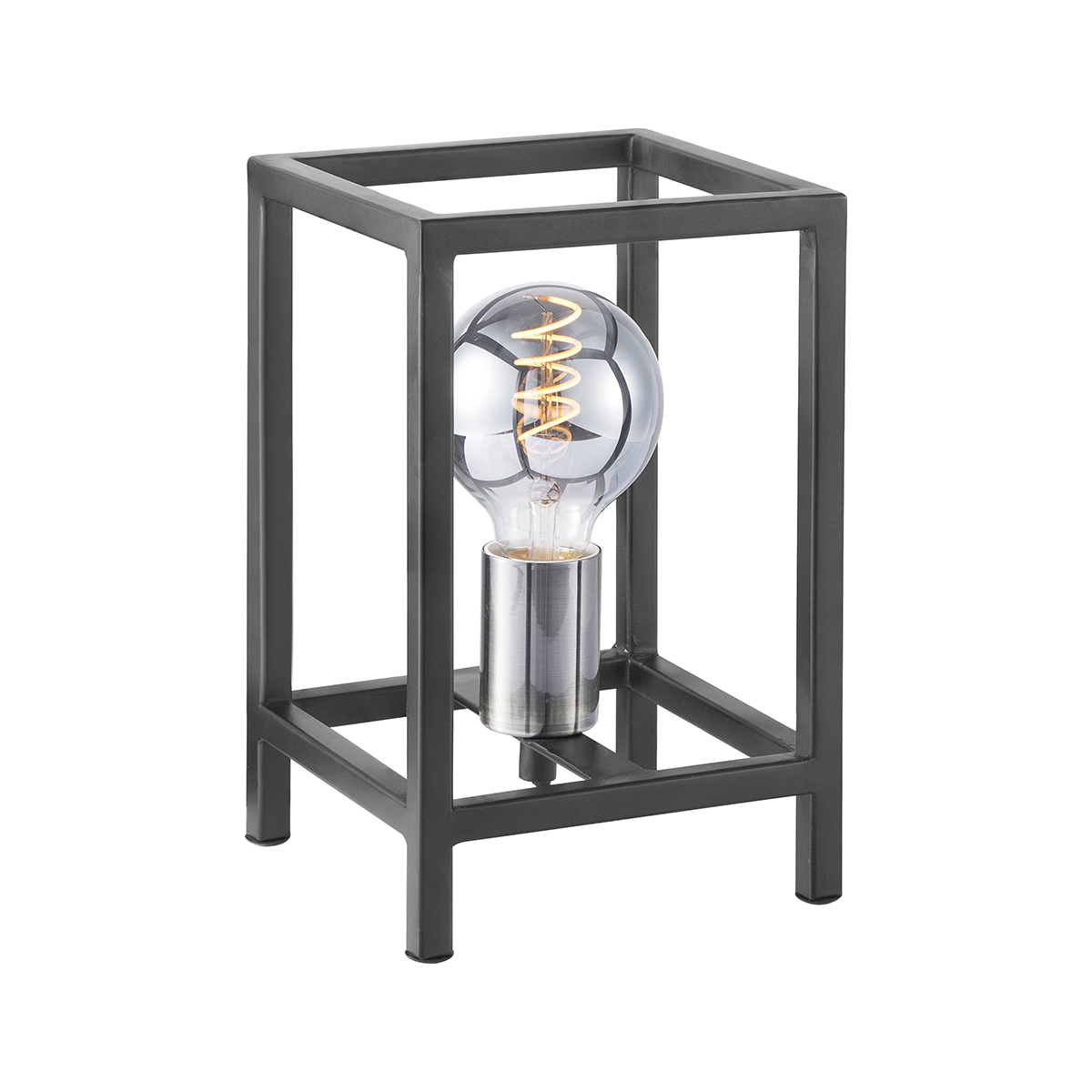 Tangla lighting - TLT1010-01SB - LED table lamp 1 Light - metal in sand black - standard - E27