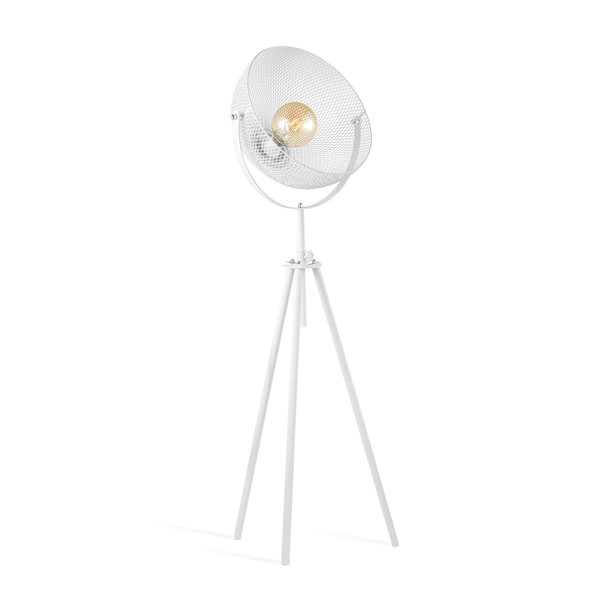 Tangla lighting - TLT1098-01SW - LED table lamp 1 Light - metal in sand white - tripod - standard - E27