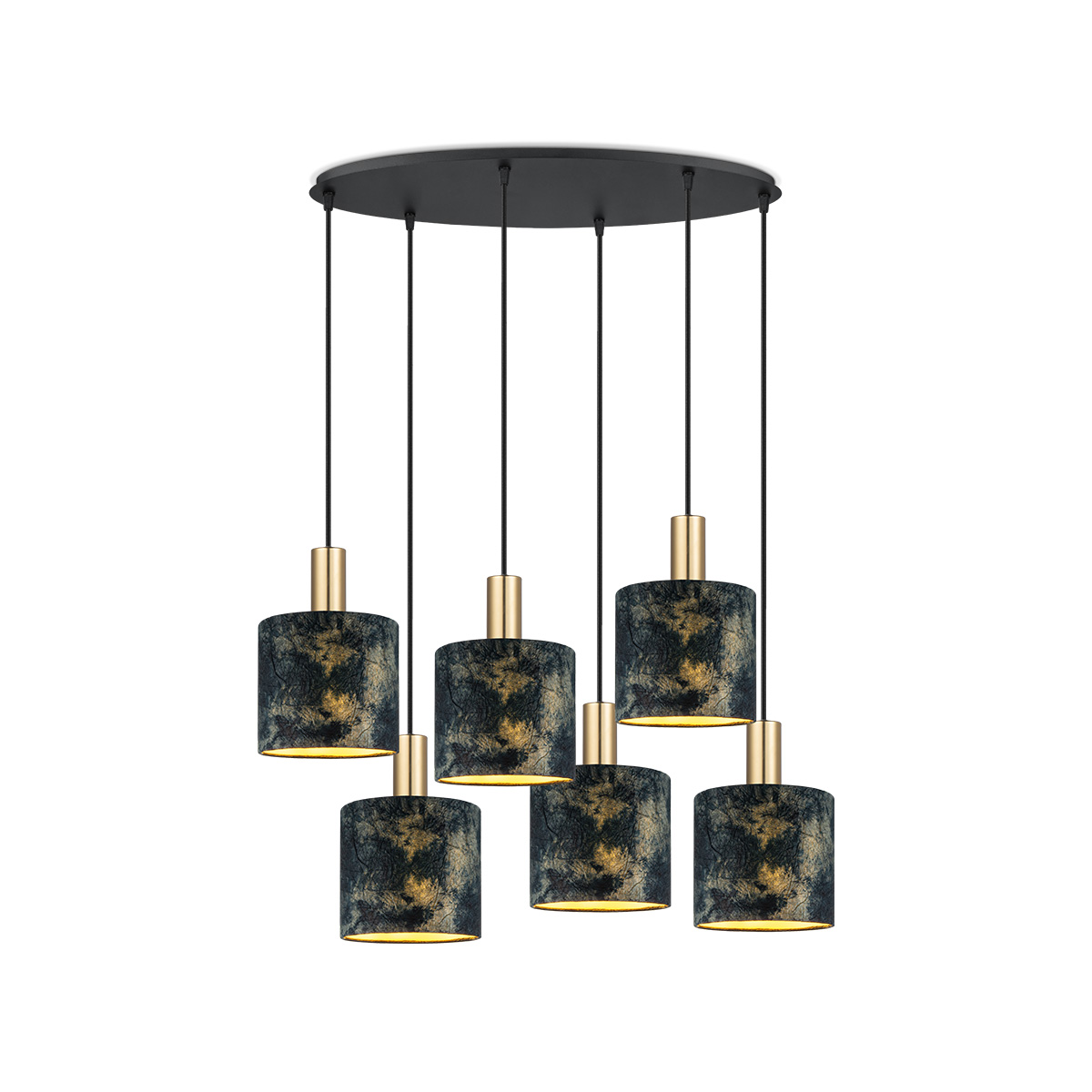 Pendant lamp Zeltrix TLP7688-06GY