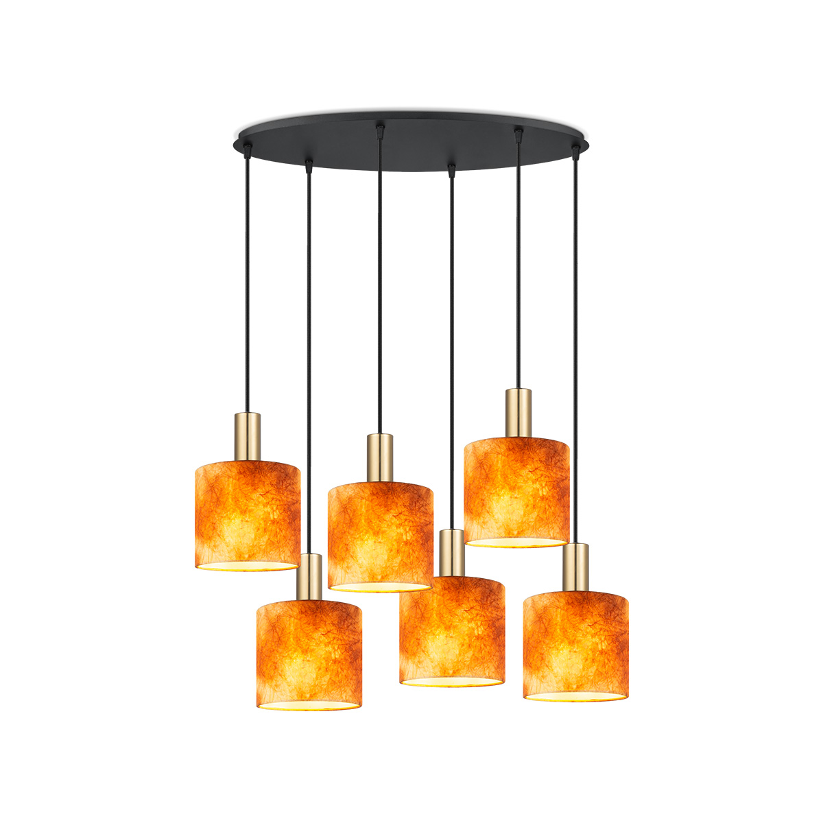 Pendant lamp Zeltrix TLP7688-06YL